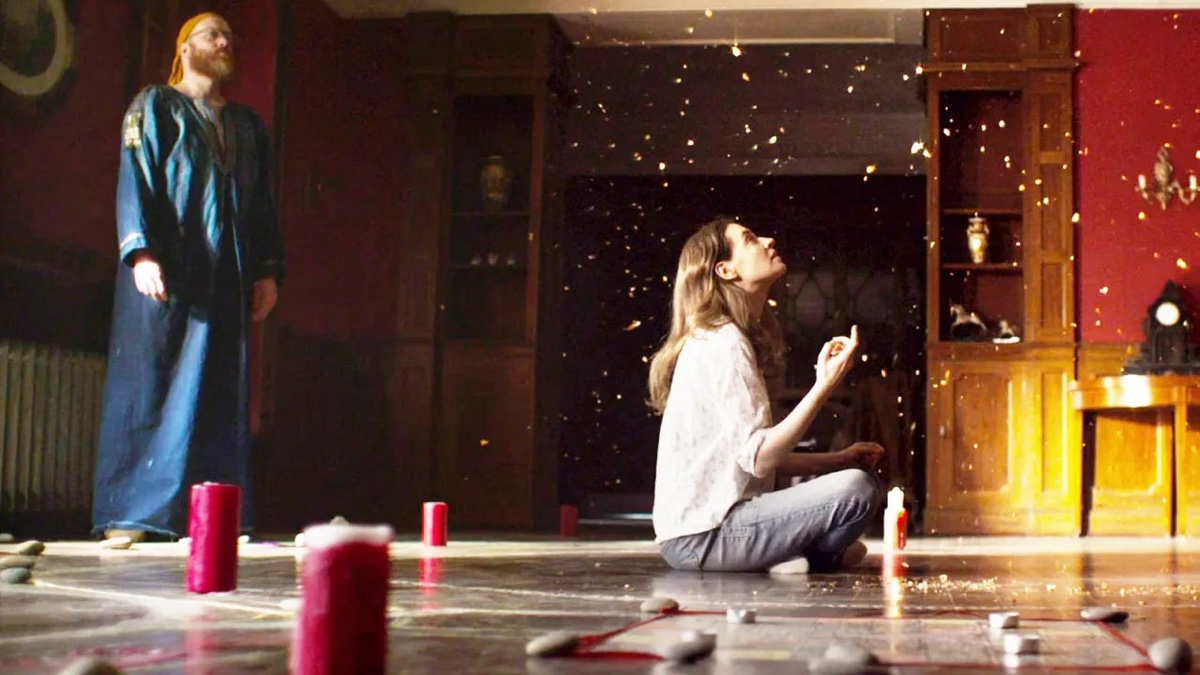 Fire ceremony and sacred circle initiation in tantric practice