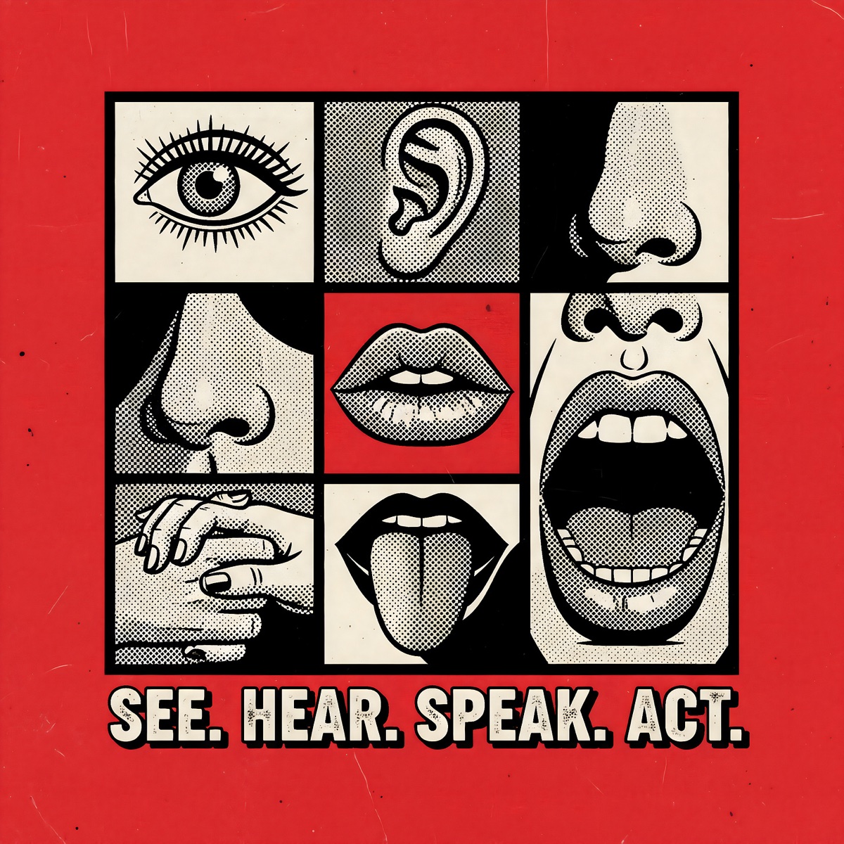 Meditation and tantra practice exploring the five senses of perception