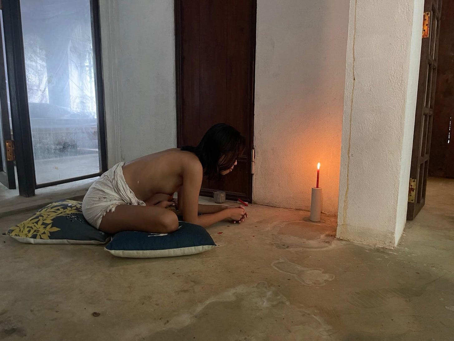 Spiritual teacher transmitting tantric practices and mystical knowledge