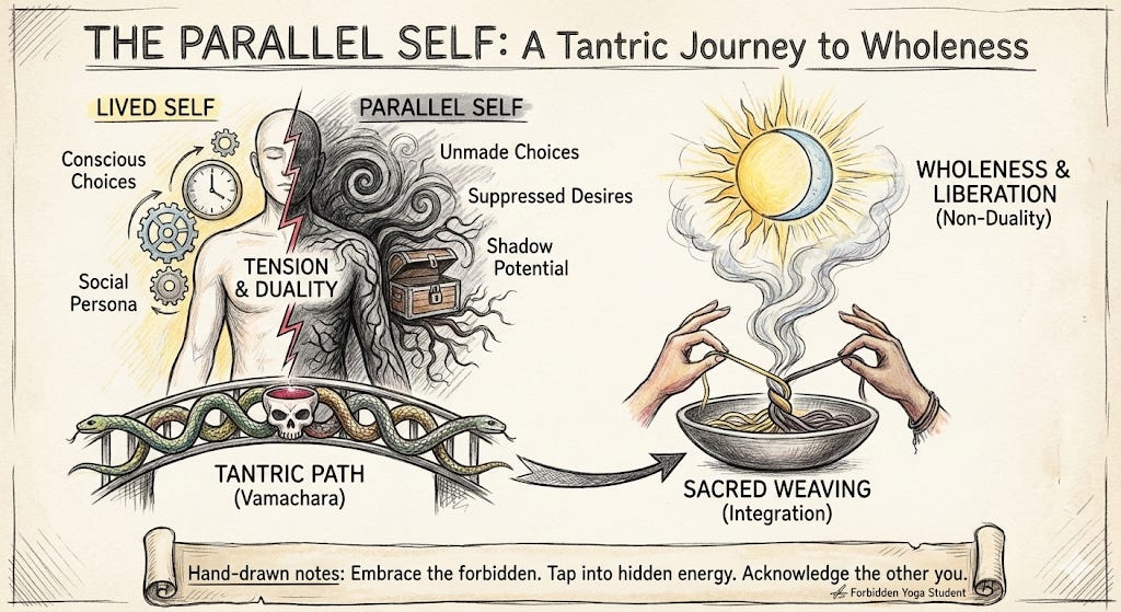The Parallel Self illustration