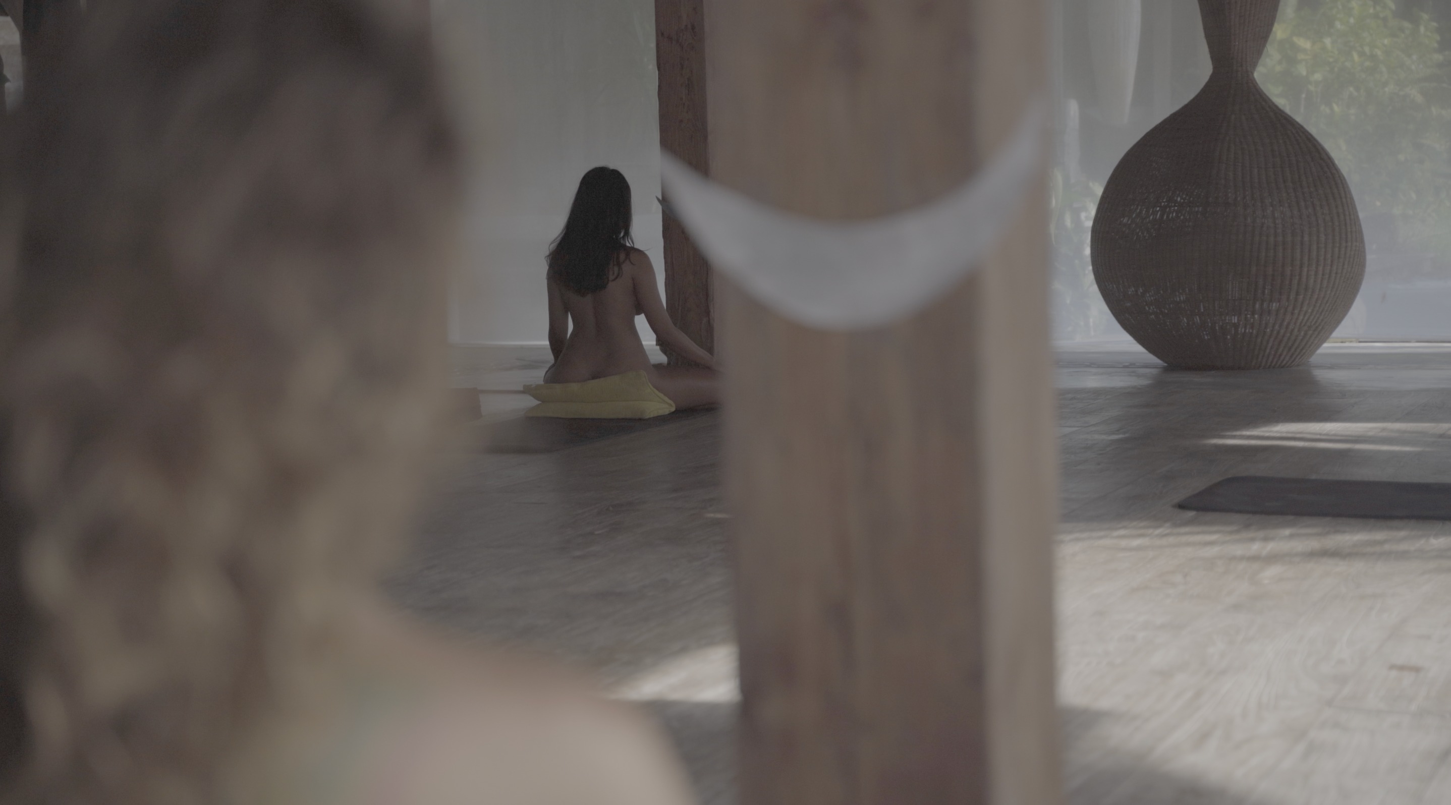 Meditation Space Interior - Sacred Healing Environment Luxury Villa