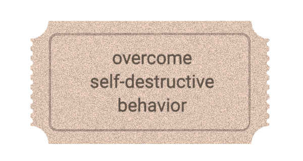 Overcome Self-Destructive Behavior - Shadow Work Healing Benefit